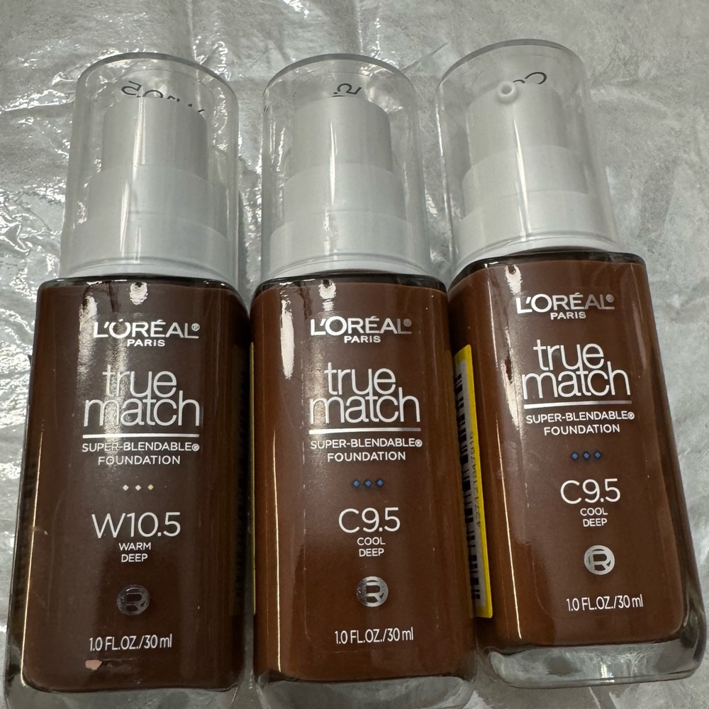 L'Oreal True Match Foundation Trio